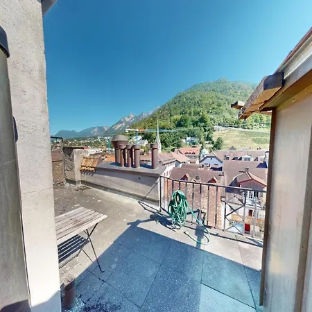 Solution-grischun - Altstadtwohnung - Zentral - Boxspringbett - Dachterrasse - Kaffe&tee Appartamento *