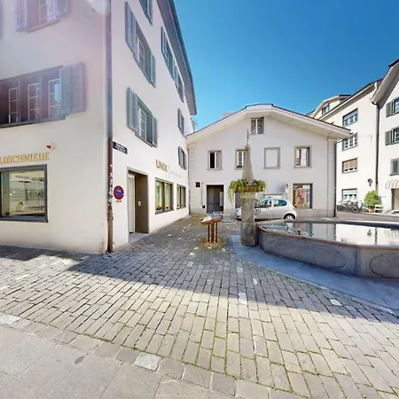 Solution-grischun - Altstadtwohnung - Zentral - Boxspringbett - Dachterrasse - Kaffe&tee Appartamento Coira